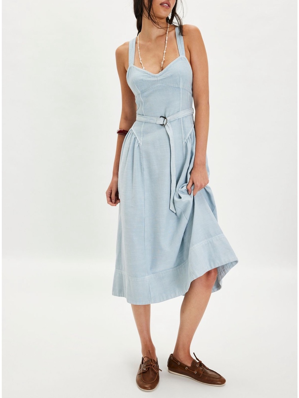 Free People Merrick Midi Dress